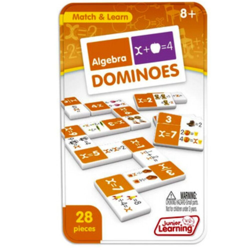 EUC ~ Algebra Dominoes by Junior Learning Inc.